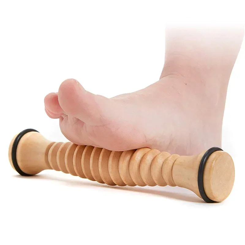 Massage Tool Stress Relief Foot Massage Rpller Relieve Stress Wood Foot Massage Roller for Plantar Fasciitis Relief Deep Tissue