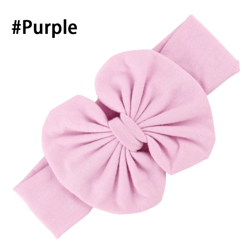 1 Pcs Soft Hair Bandage Tie Band Headband Bow Turban For Children Newborn Kids Headwear Baby Girl Accessories Bowknot Cute Gifts