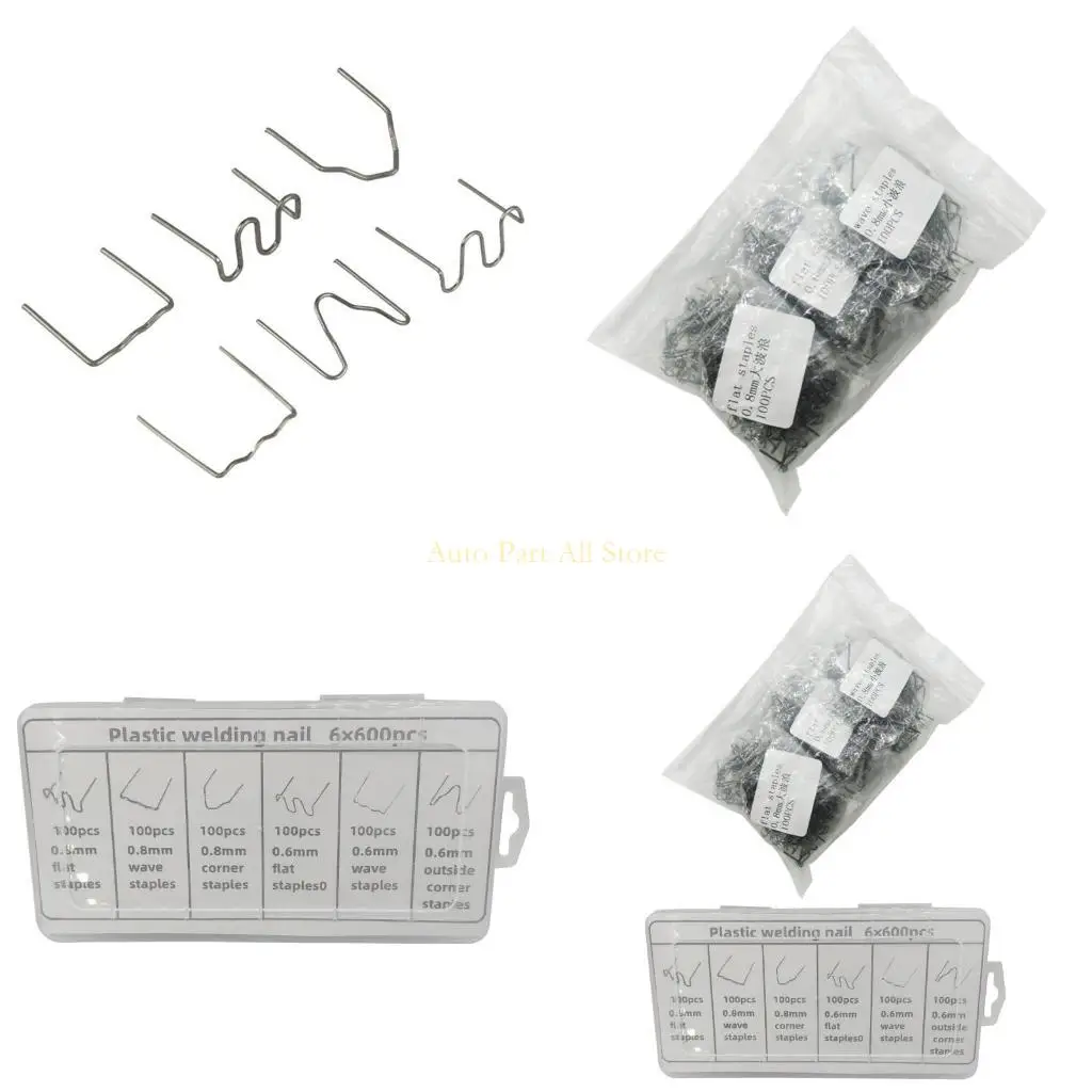 

J0MA Car Hot Stapler For Plastic Welder Repair Melt Hot Welding Bumper 600pcs