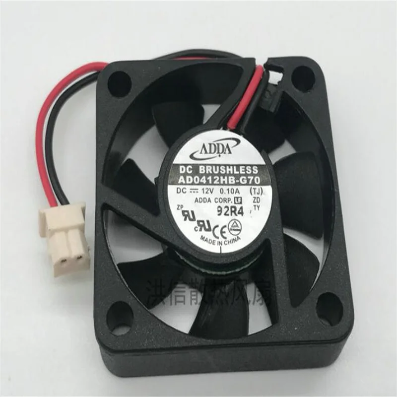 Wholesale: ADDA AD0412HB-G70 40*40*10 12V 0.1A  2 wire chassis fan