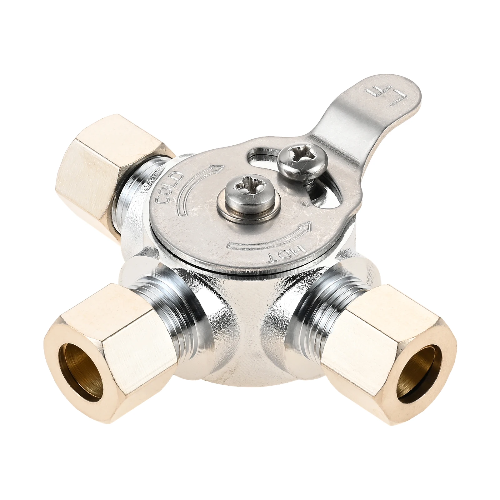 Faucet Mixing Valve Hot & Cold Water Inlet 3/8
