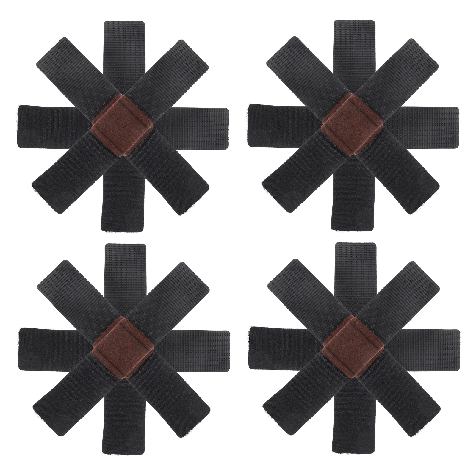 

20pcs Chair Leg Pads Felt Floor Protectors Elastic Belt Furniture Sliders Anti Scratch Noise Reduction Durable Chairs