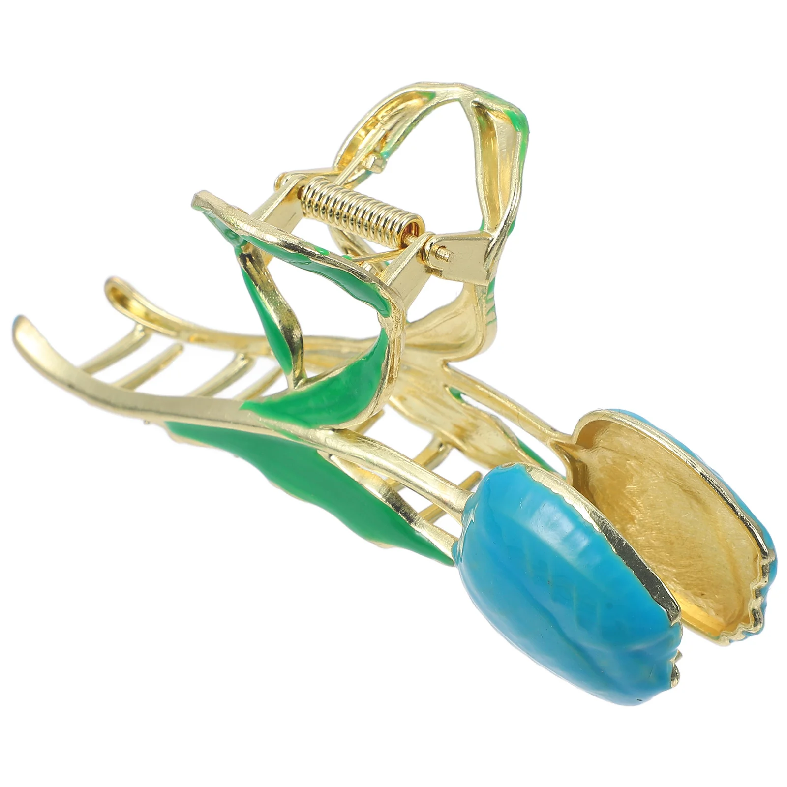 

Tulip Flower Hair Claw Clip Non Slip Floral Styles Practical for Women Girls Long Thick Hair Party Costumes Claw Clips