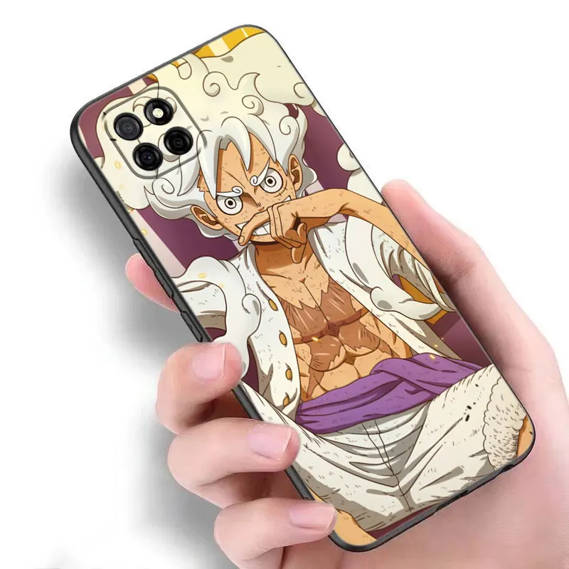 Luffy Gear 5 Phone Case For Samsung A13 A22 A24 A32 4G A14 A23 A25 A34 A52S A53 A54 A73 5G A11 A12 A15 A31 A33 A50 A51 A70 A72