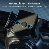 SmallRig 5397 External SSD Mounting Clamp for Samsung T5 / T5 EVO / T7 / T7 Shield / T9 / T9 Shield for MagSafe for SanDisk