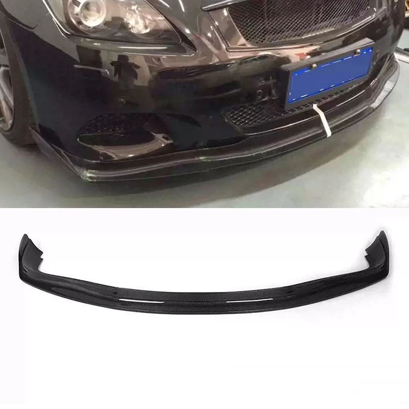 car body kit front bumper lip for infiniti g37 sedan sport coupe g37s accessories bodykit