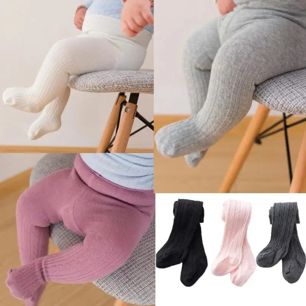 Baby Leggings Spring and Autumn Cotton Pantyhose Men and Women Baby Stockings Big Pp Children's Onesie Outer Wear