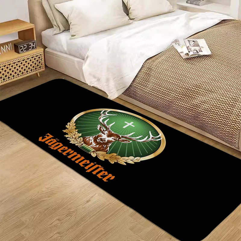 Kitchen Mat Floor Rugs S-Jagermeisters Bath Rug Aesthetic Rugs Bathroom Carpet for Entrance Door Room Carpet Non-slip Mat Rug