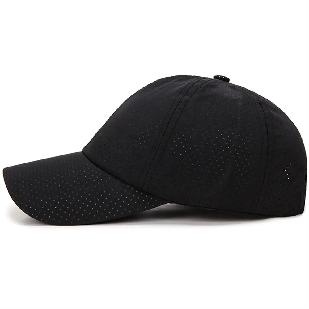 الرجال النساء سريعة الجافة قبعة بيسبول تنفس قابل للتعديل قبعة من أوت دور رقيقة شبكة Snapback قبعات رياضية المشي لمسافات طويلة التخييم