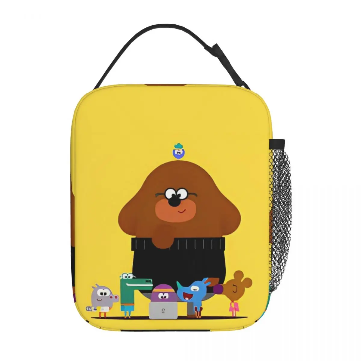 

Cute Cartoon H-Hey D-Duggees Insulated Lunch Bag Thermal Bag Lunch Container Leakproof Tote Lunch Box Men Women Office Picnic