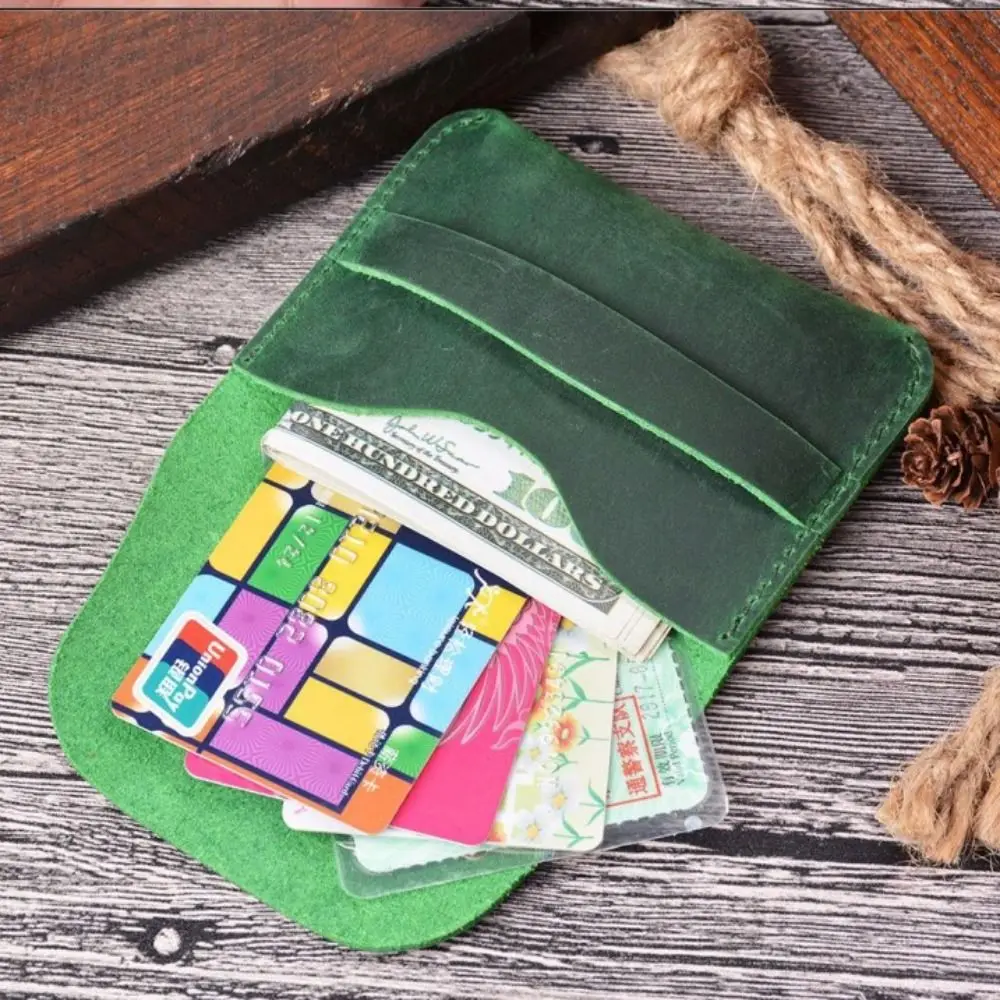 Small Storage Retro Casual Mini  Purse Wallet Card Holder Coin Bag Card Purse