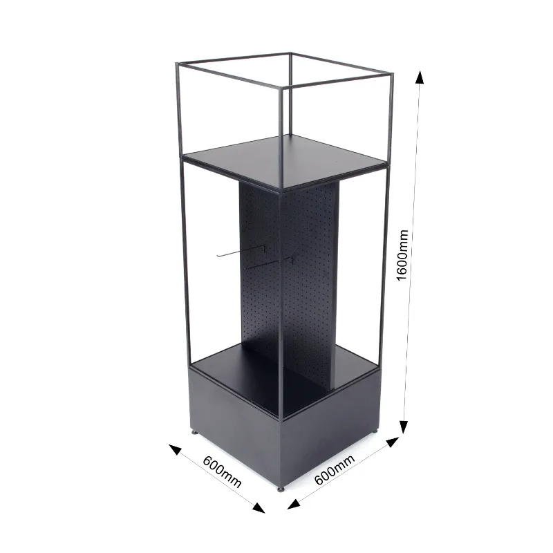 

Independent nail plate bracket with display hole back plate shelf, customized for clothing store display racks