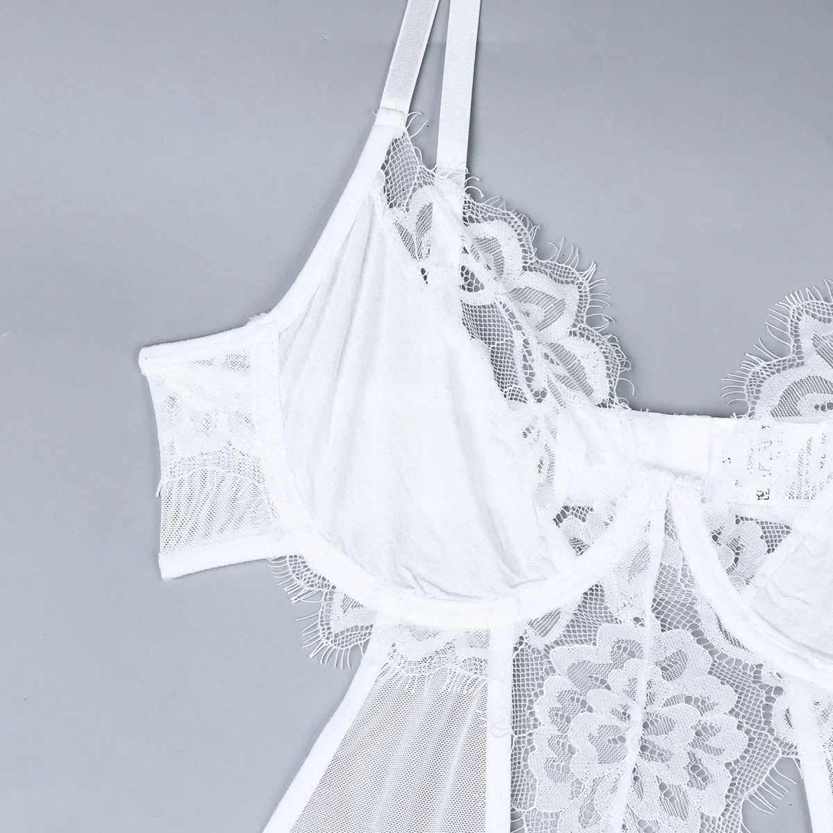 여성 섹시한 이국적인 세트 레이스 속이 빈 란제리 속옷 우아한 숙녀 파티 클럽 이국적인 의류