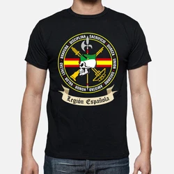 Legión Calavera Española. Spanish Foreign Legion T-Shirt. Summer Cotton Short Sleeve O-Neck Mens T Shirt New S-3XL