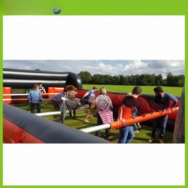 Inflatable table football table football field tossing