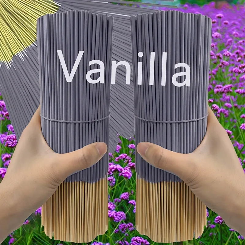 Vanilla Essential Oil Aromatherapy Stick, 11/51/101/151 pcs, Suitable for yoga, meditation, Relaxation, and Sleep Aid.
