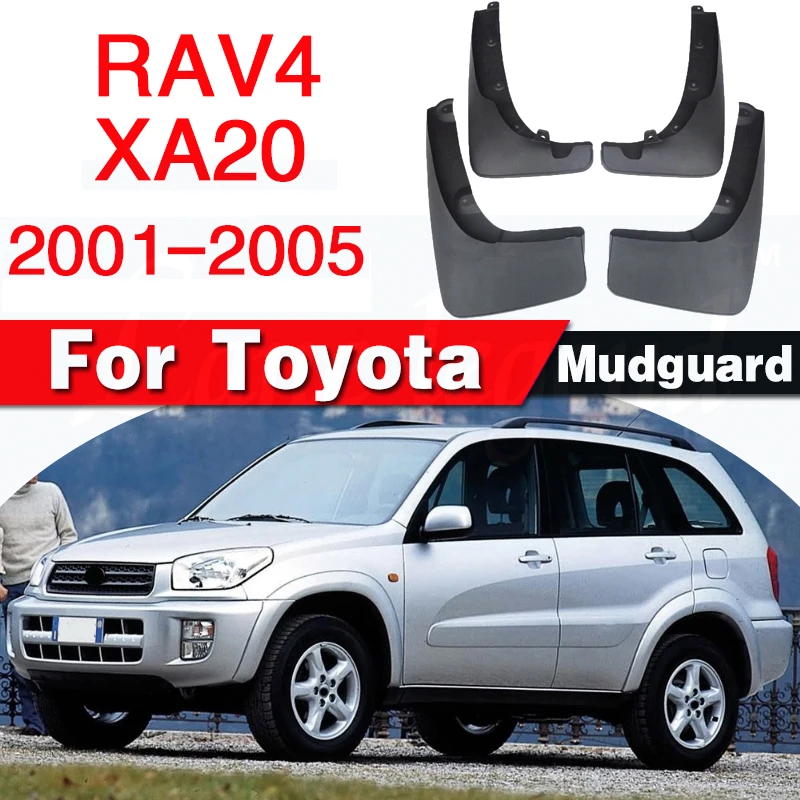 Mudflap For Toyota RAV4 XA20 2001-2005 2nd Gen Fender Mud Guard Splash Flaps Mudguard Accessories 2002 2003 2004