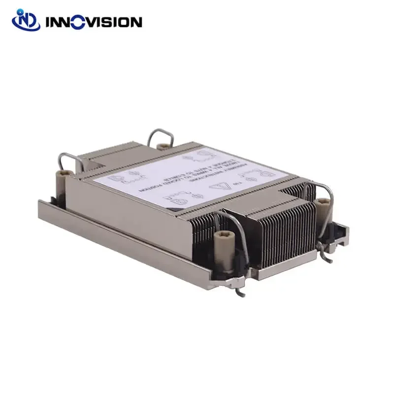 工場出荷時の 1U サーバーパッシブヒートシンク LGA4189 ソケット CPU クーラー、1U サーバーおよびブレードサーバー用の 4x ヒートパイプ付き