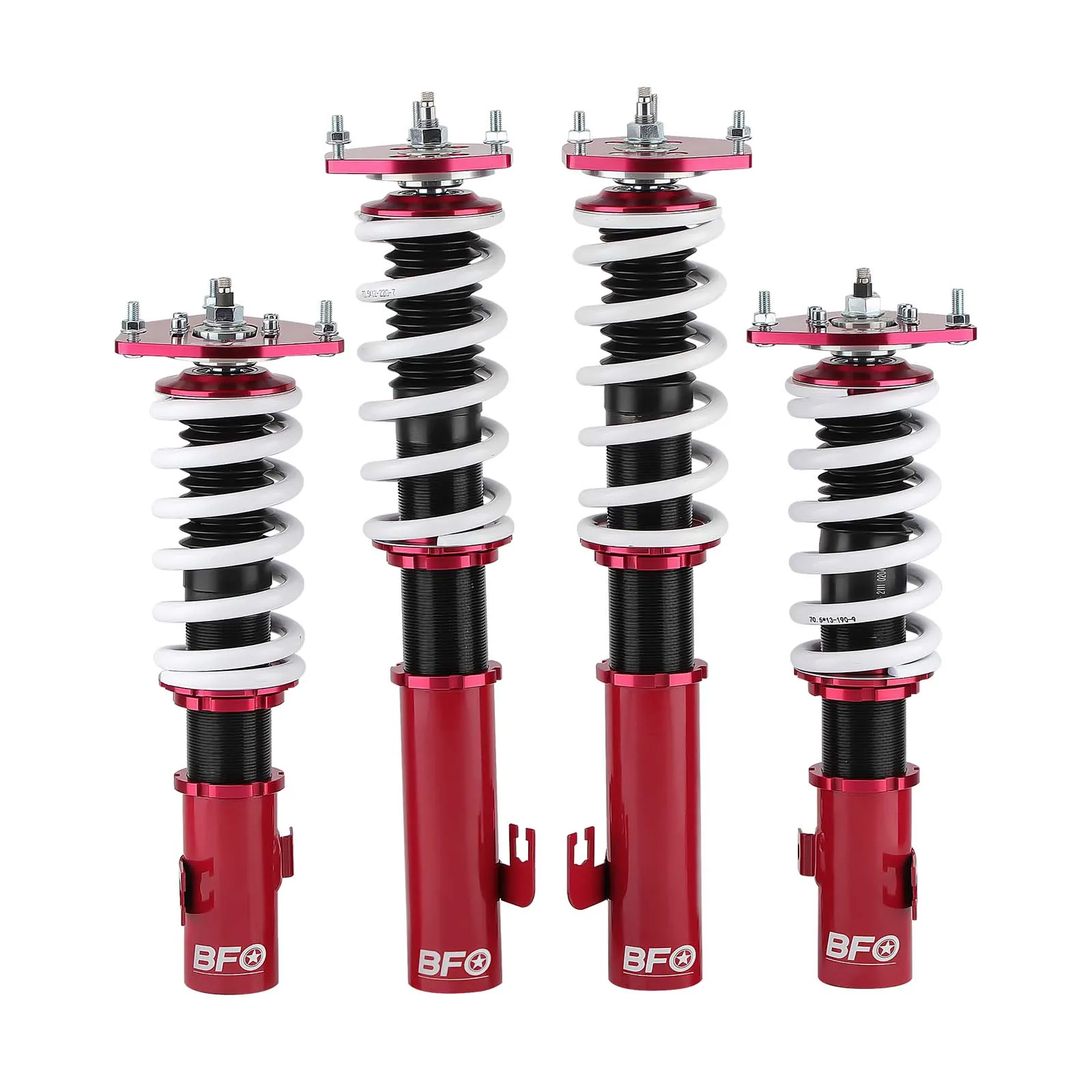 24 ways Adjustable Lowering Coilover For Subaru Forester SF 1998-2002 Twin tube  Adjustable Coilovers Shocks Struts