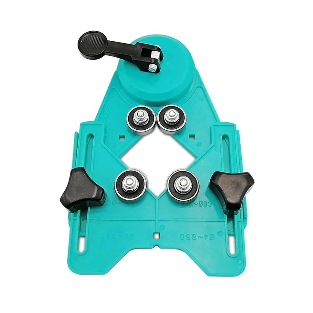 

SHDIATOOL 1Pc Plastic Positioner Sucker Drilling Hole Saw Adjustable Positioning Drill Guide With Suction Cup Core Bits Locater