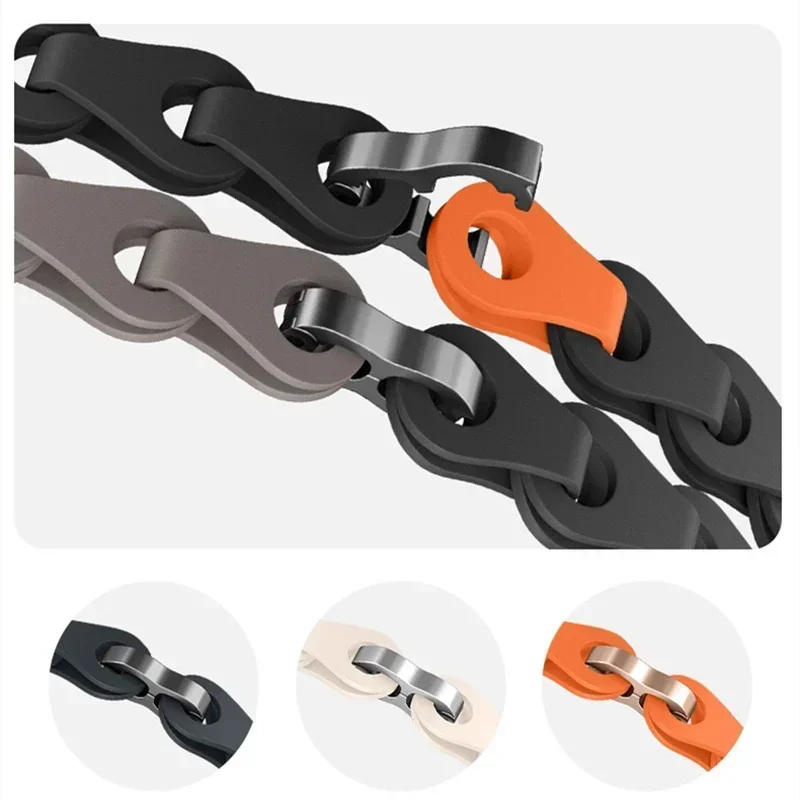 Cinturino in gomma per Xiaomi Mi Band 8 bracciale con fibbia in acciaio inossidabile per cinturino in Silicone di ricambio Miband 8 NFC Fashion Lady