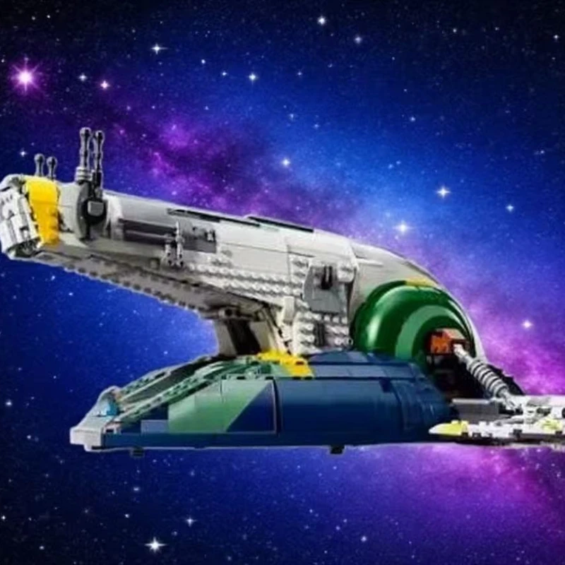 75409 Firespray Starship Modello Building Blocks FAI DA TE Assemblare Tecnologia Mattoni Giocattoli Educativi Per I Bambini Regali Di Compleanno Per Adulti