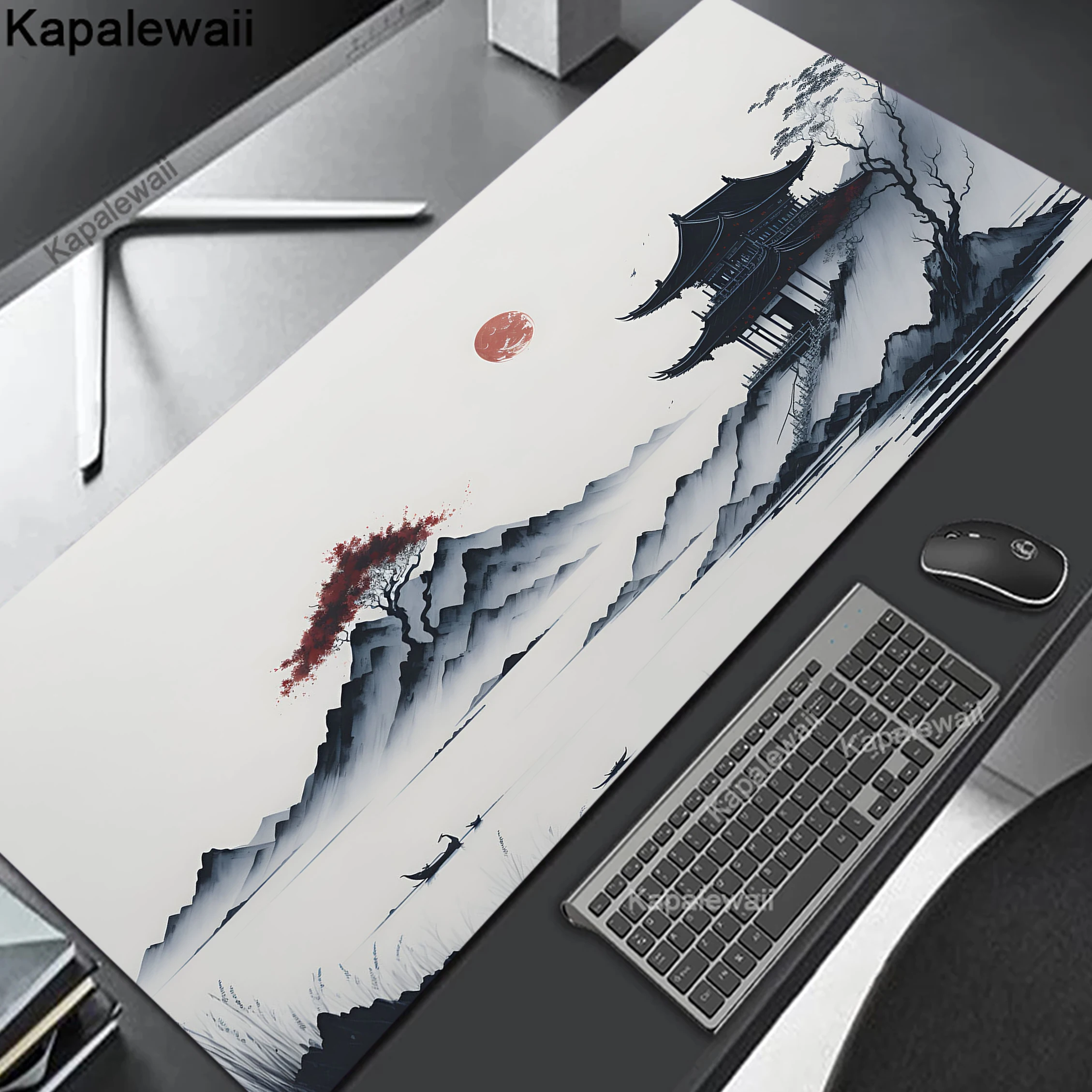 Mousepad Computer MousePads Keyboard Pad Mouse Mat Mountain Serenity Japan Gamer Soft Office Carpet Table Mat Desktop Mouse Pad