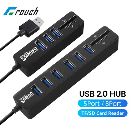 알루미늄 합금 플러그 앤 플레이 미니 소켓 허브, USB 분배기, 노트북용 고속 변속기, USB 3.0 허브, 7 포트, 5Gbps  Best5