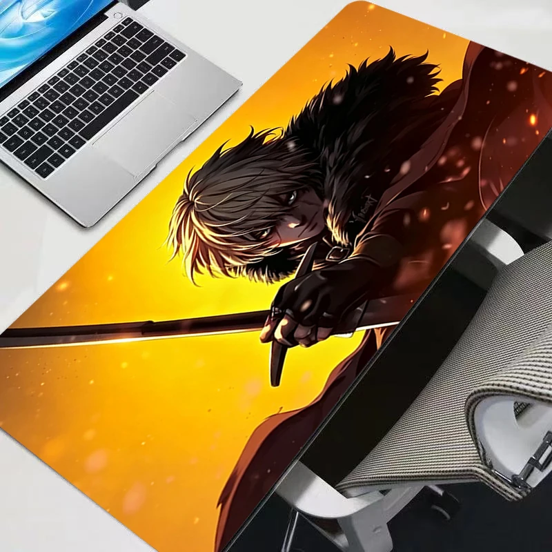 Anime Mouse Pad Cool Gaming Accessories Vinland Saga E-sports Gamers Desk Mat Varmilo Keyboard Mat Office Mousepad For Best Gift