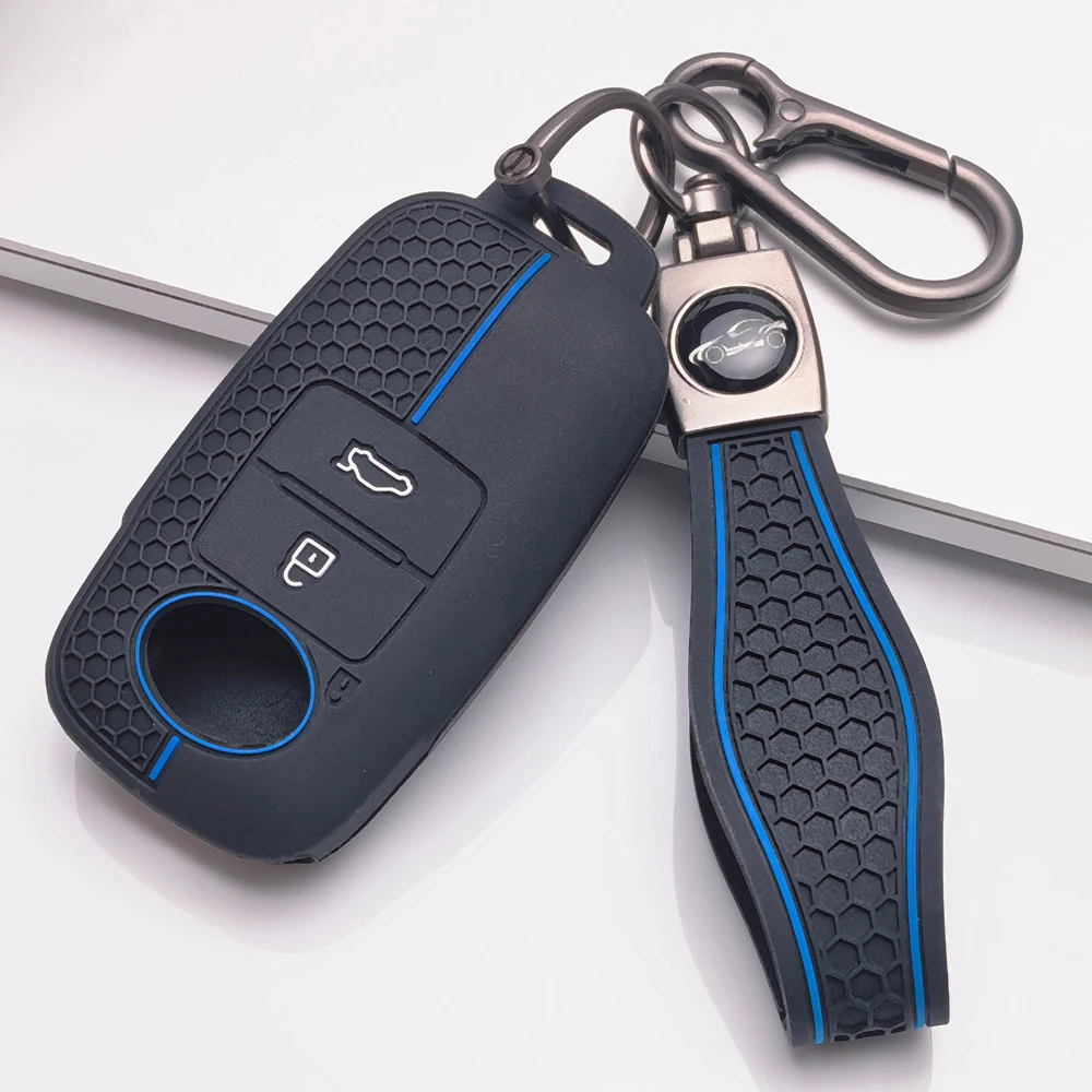 Remote Cover for Toyota Raize Yaris Ativ Cross Veloz Avanza Rush Wigo Daihatsu Rocky Soft Cover Honeycomb Texture Driver Gift