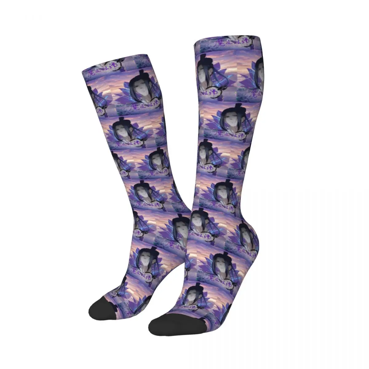 Jiang Cheng Mo Dao Zu Shi Socks Harajuku Stockings All Season Long Socks Accessories for Man Woman Birthday Present