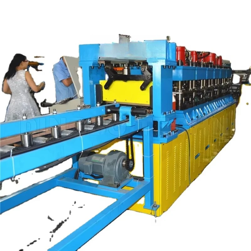 Door Frame Roll Forming Machine with PLC Engine Motor & Bearing-Shutter Door Making Machine Long Service Life Made in China