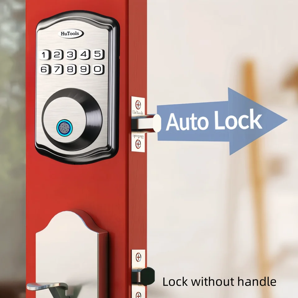 Smart Fingerprint Keypad Deadbolt Door Lock