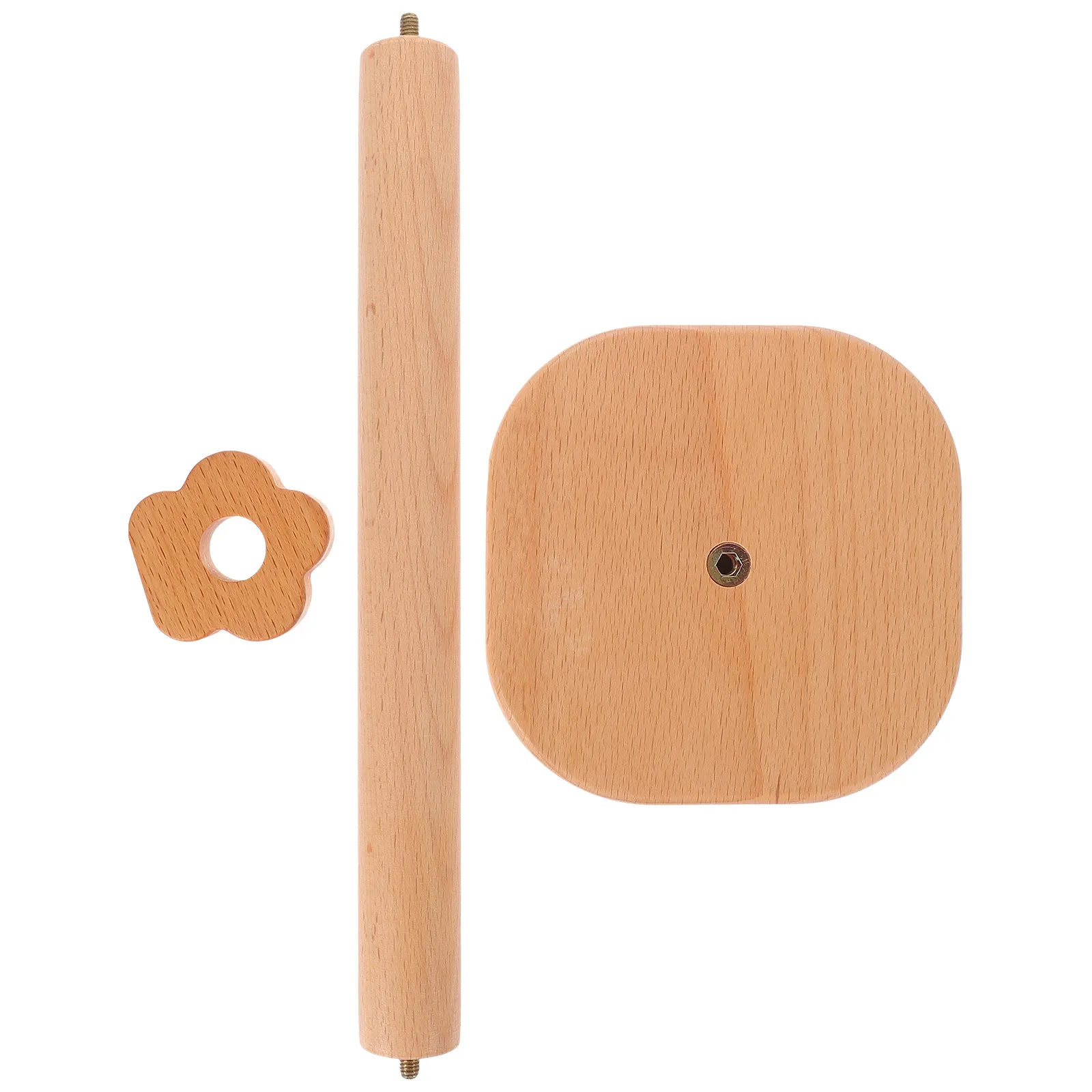 

Wooden Hair Scrunchies Holder Organizer Hair Tie Display Stand for Bracelets Bangles Hairband Accessories Storage