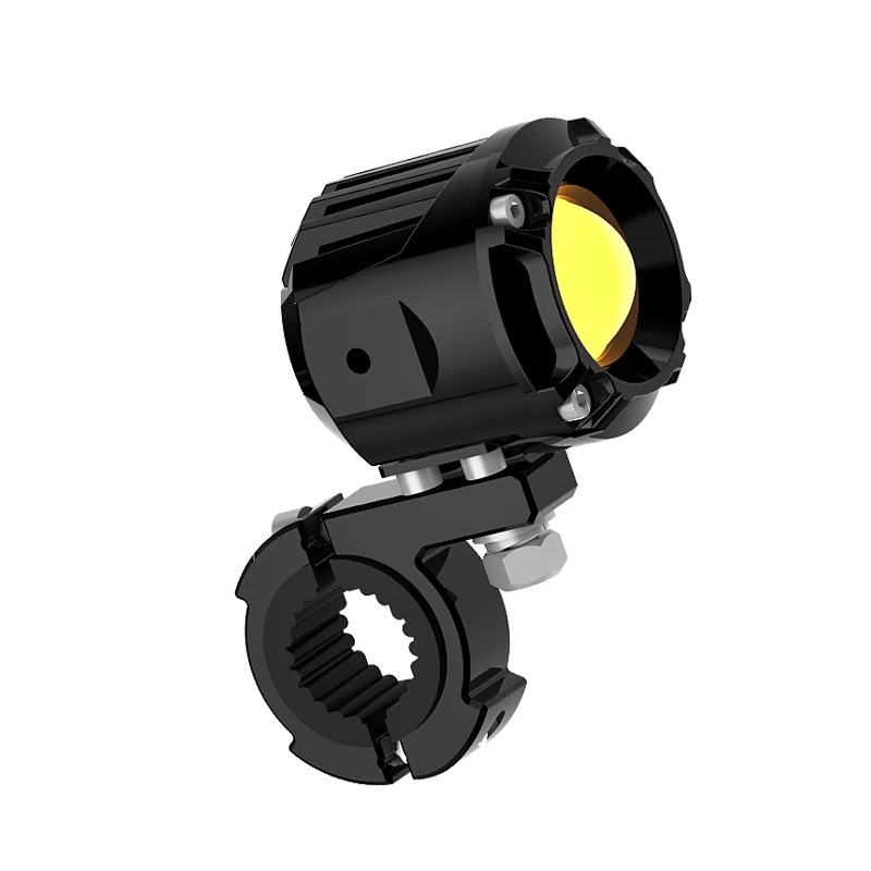 Lighting System Spot Beam 6000LM Car Ebike Motor Accessories 60W Dual Color Led Motorcycle Fog Light