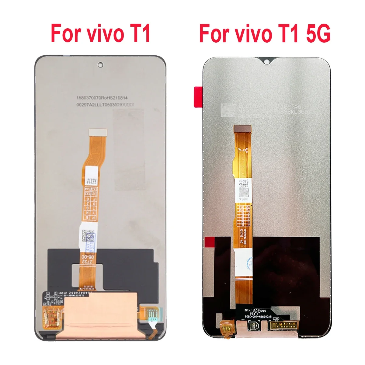 For Vivo T1 T1 5G V2141 V2157 LCD Display Touch Screen Replacement Digitizer Assembly