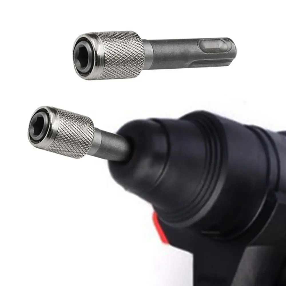 

Round Shank To Hexagon Electric Hammer Converter Rod Tool Accessories High Quality Connecting Rod Steel Durable
