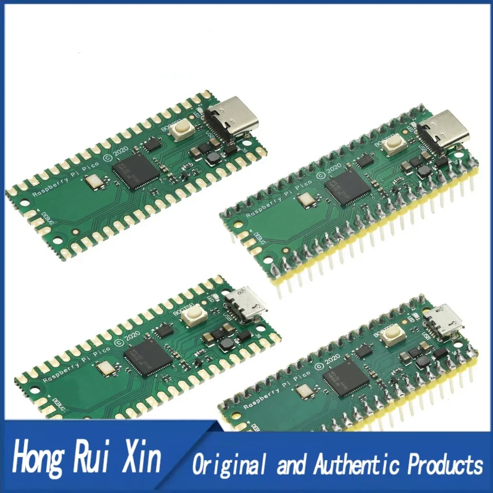 New Pico Dual-core Rp2040 Supports Mciro/type-c Python Microcontroller Development Board For Raspberry Pi  In STOCK