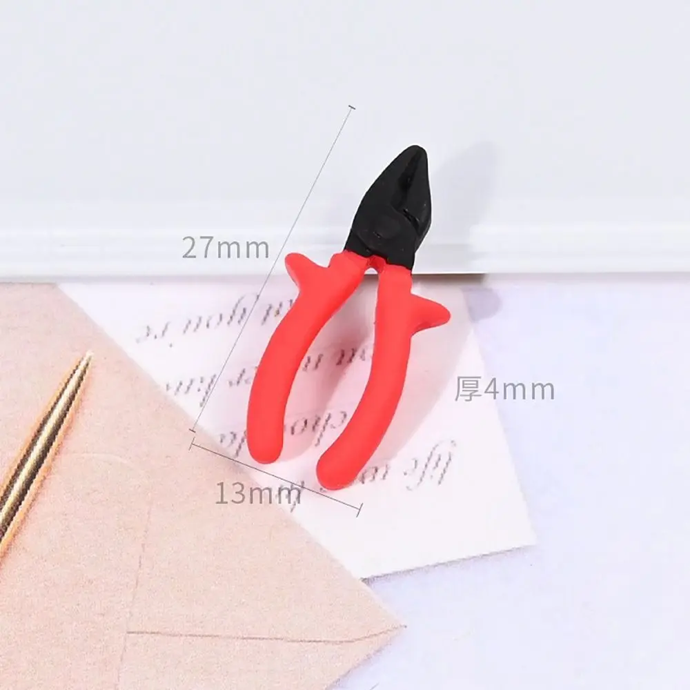 14PCS Mixed Pattern Dollhouse Repair Tool Mulitoclor Resin Scene Model Screwdriver Hammer Wrench Accessories