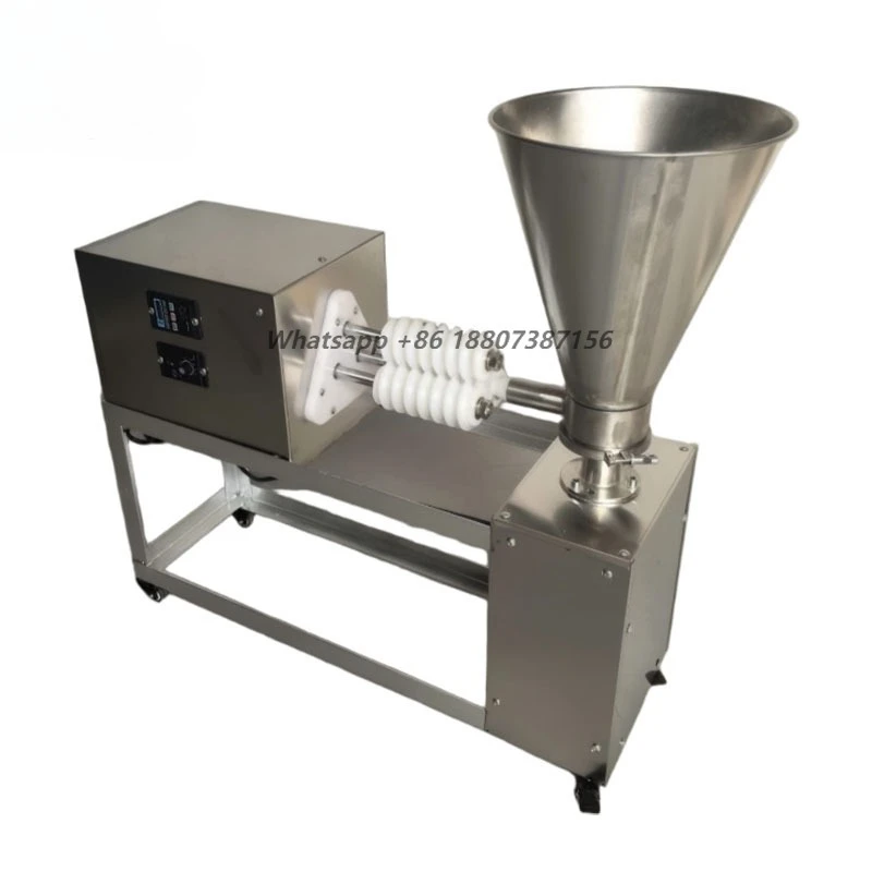 Small Dough Rounding Machine Round Ball Type Snacks Making Machine Food Ball Cutting Rounding Machine