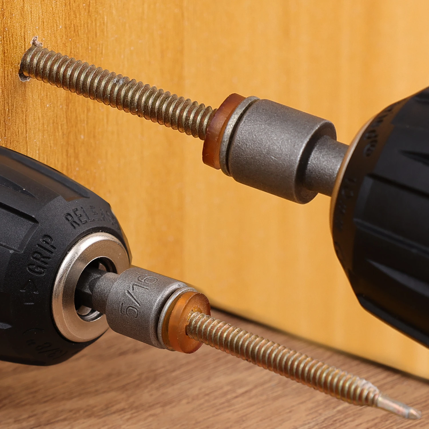 Sechskant-Steckschlüssel-Bit-Set mit Magnetfunktion, Schraubendreher-Adapter, Sechskantgriff-Steckschlüsseladapter für elektrische Schlagschrauber – Detail 5