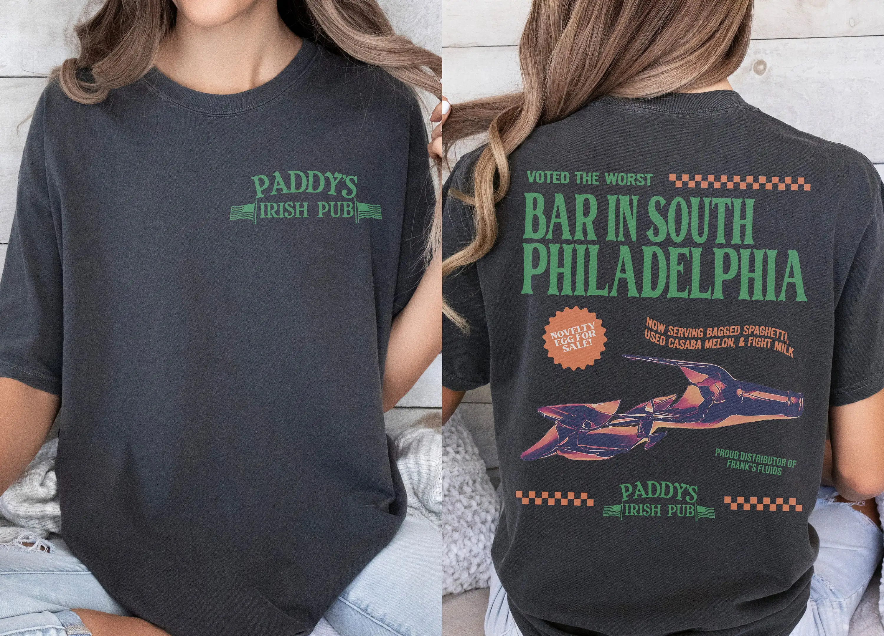 تي شيرت Paddy's Pub It's Always Sunny in Philadelphia TV Show Merch Apparel مضحك Irish Bar St. Patrick's Day Graphic Tee