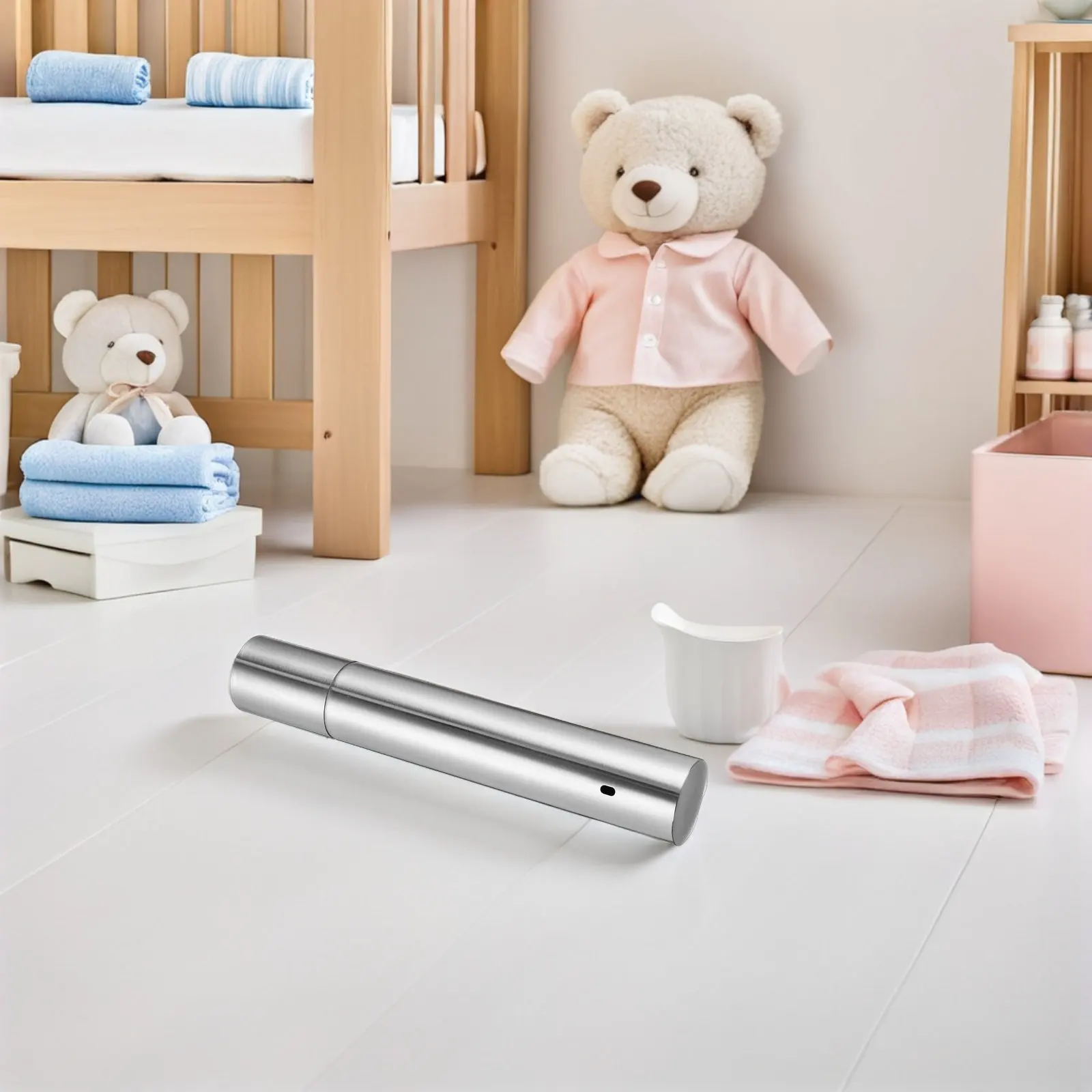 2Pcs Birth Certificate Metal Storage Tube Stainless Steel Organizer Cylinder Waterproof Document Holder Travel Case 13.78x1.38