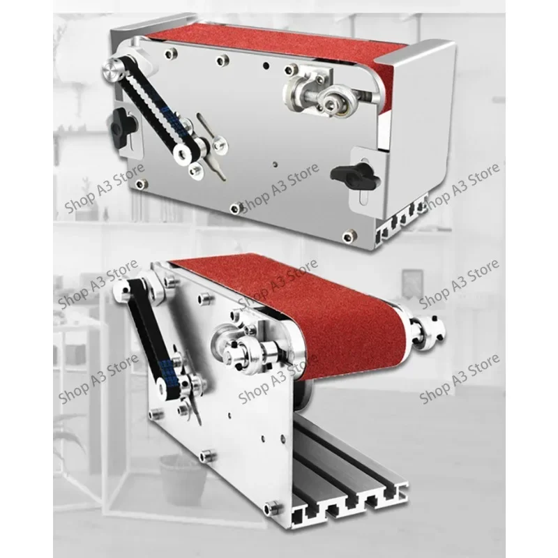 220v 400W Desktop Belt Machine DIY Polishing Grinding Machine Cutter Edges Sharpener Multifunctional Belt Sander With 10PCS Belt