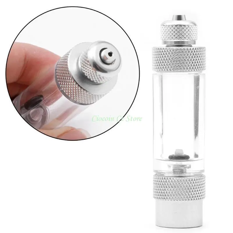 X90F Aquarium CO2 Bubble Counter Non-return Check for Valve Water Plant Fish for Tank