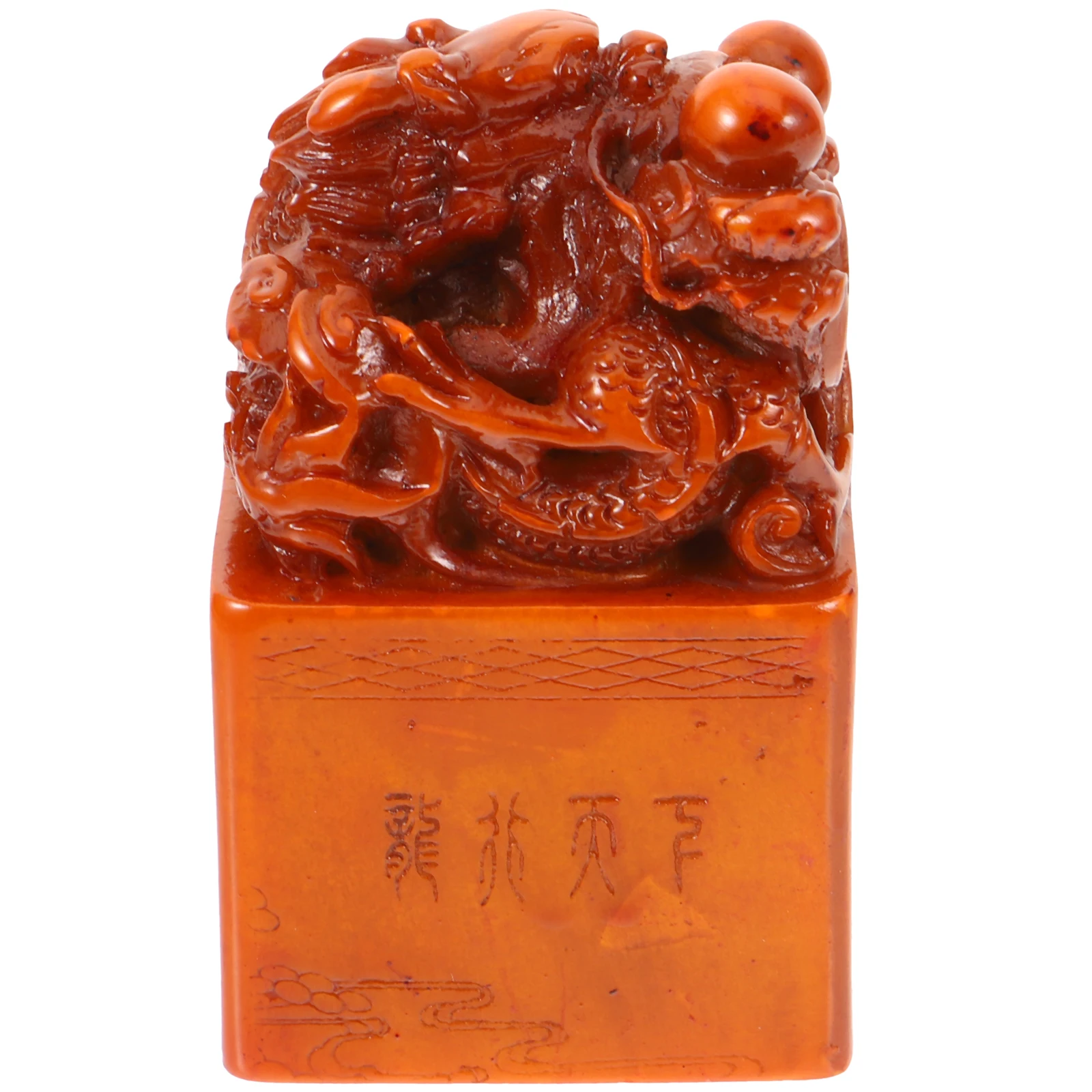 

Natural Shoushan Stone Seal Stamp for DIY Crafts Blank Stone Stamper Calligraphy Chinese Style Ink Pad Gift