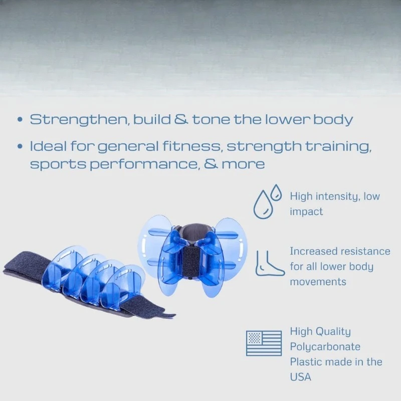 مجموع أوزان حمام السباحة للجسم لحزمة التمارين المائية، وأجراس الجزء العلوي من البولي كربونات وزعانف الجزء السفلي المبطنة، والعلاج المائي،