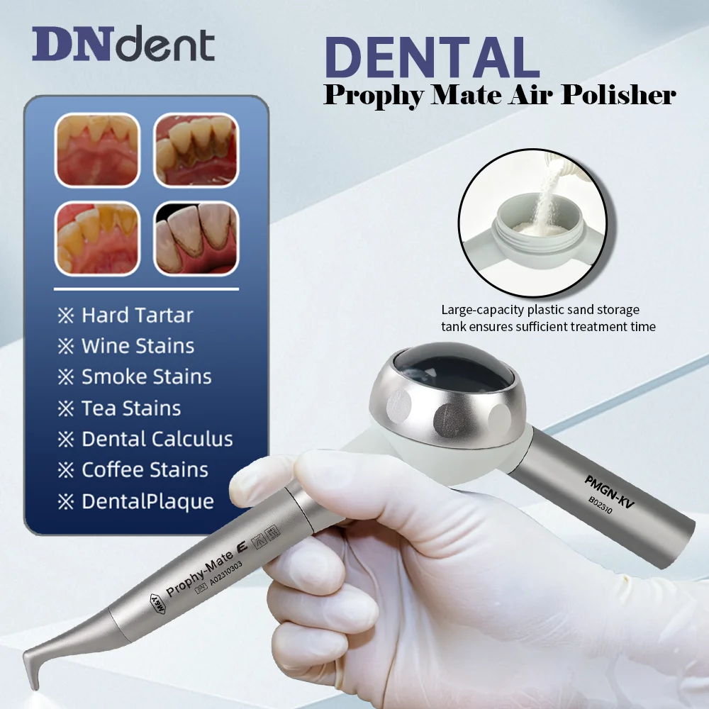 Dental Air Flow Teeth Polishing Polisher Handpiece Hygiene Prophy Jet  KV Quick Connect Dentistry Tools