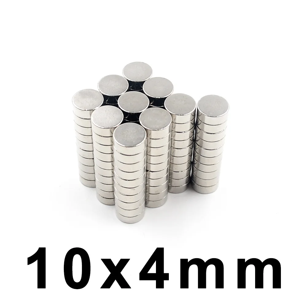 10/50/100/Pcs 10x5mm Neodymium Magnet NdFeB Round Super Powerful Strong Permanent Magnetic imanes Disc Fridge Magnet 10*5