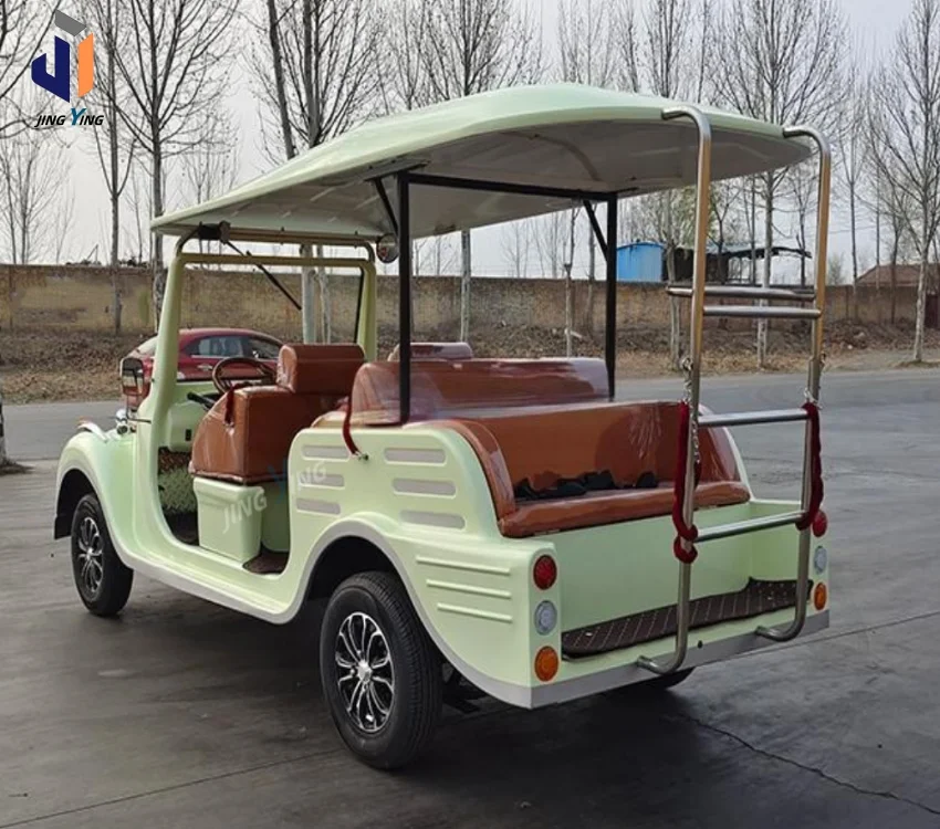 48V/72V Oldtimer Travel Sightseeing Electric Retro Vintage Antique Classic Cars for Wedding